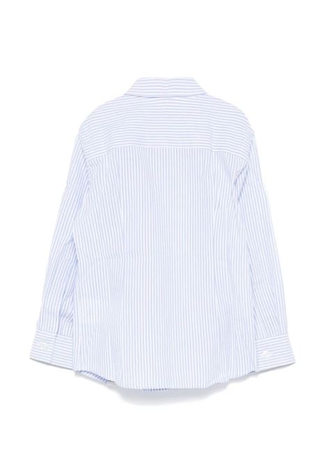 Camicia a righe PAOLO PECORA KIDS | PP3805AZZURRO